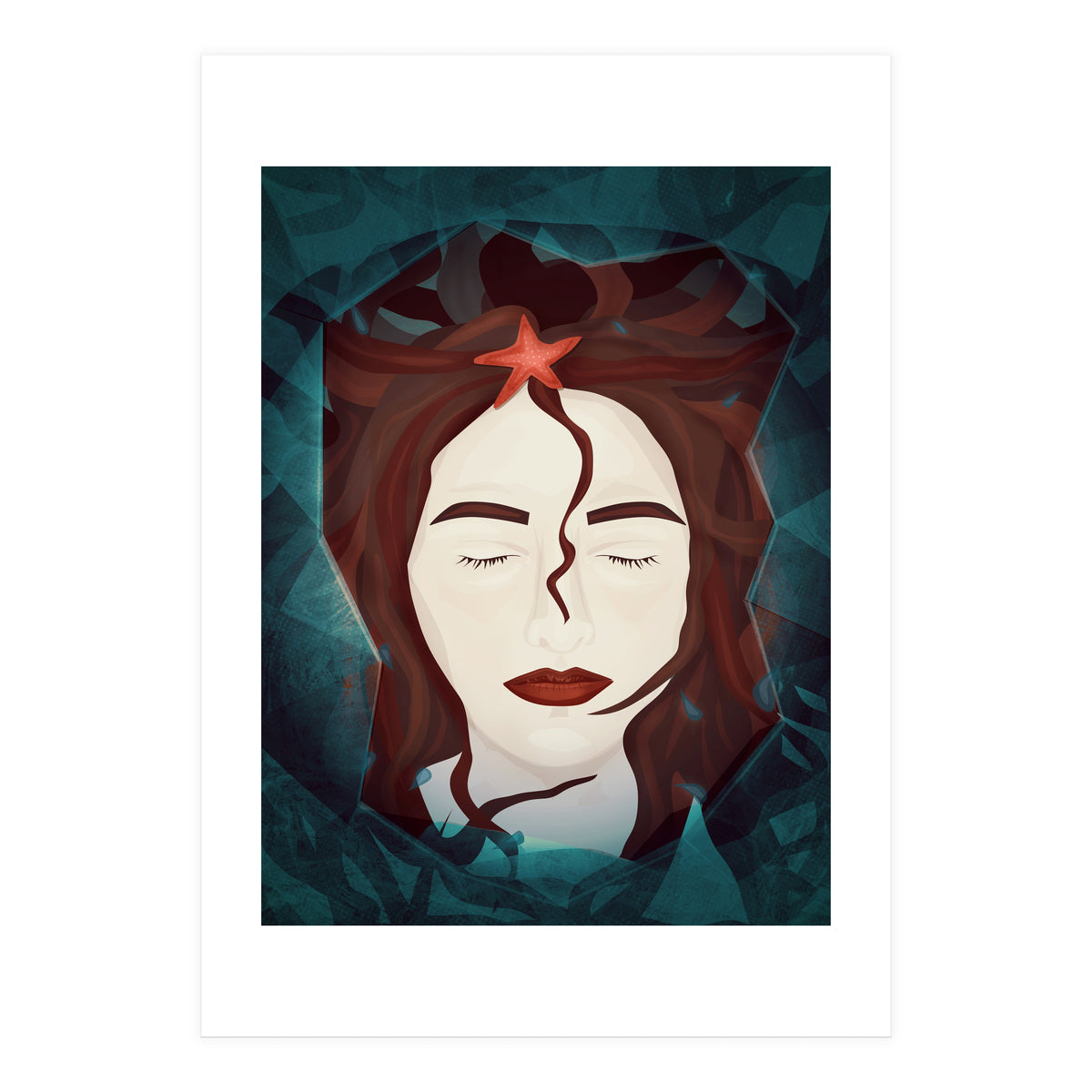 Sleeping with the Fishes (Sleeping Beauty Series) (Print Only)