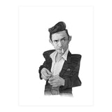 Johnny Cash Portrait (Print Only) thumbnail