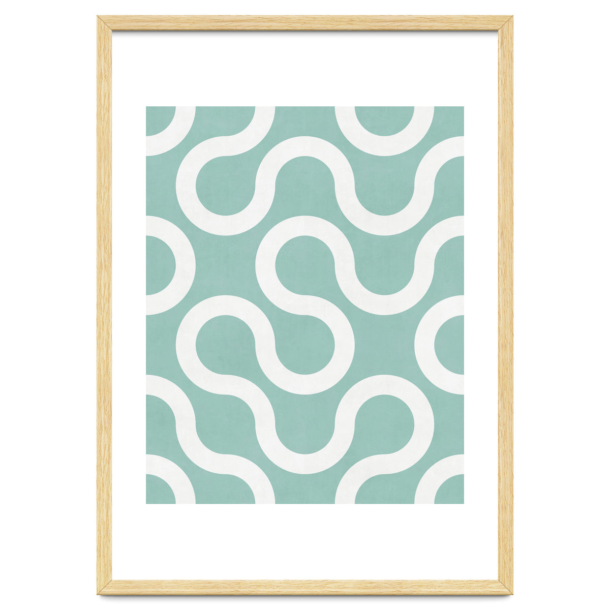 My Favorite Geometric Patterns No.34 - Light Blue