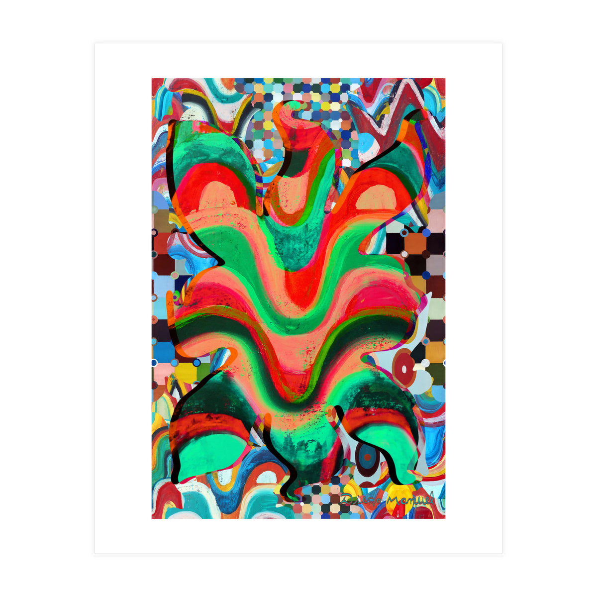 Pop Abstract 2023 Tapiz 84 (Print Only)