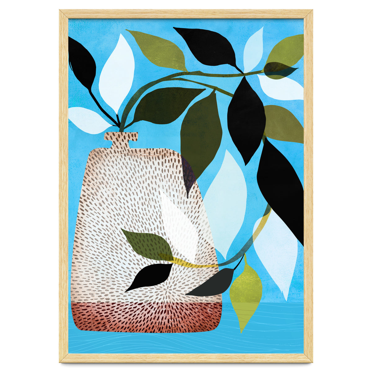 Tropical Ivy + Blue Sky