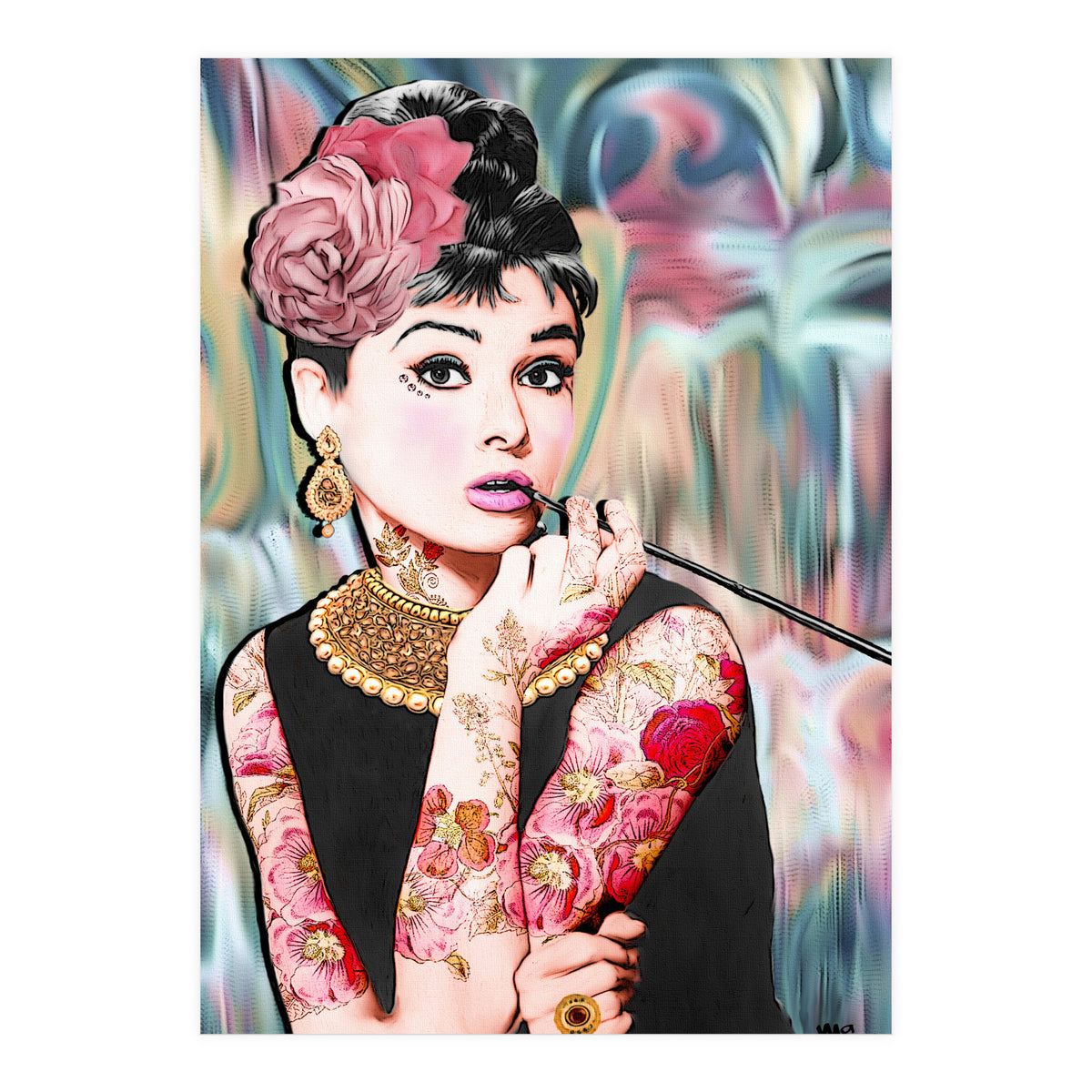 Tribute to Audrey (Print Only)