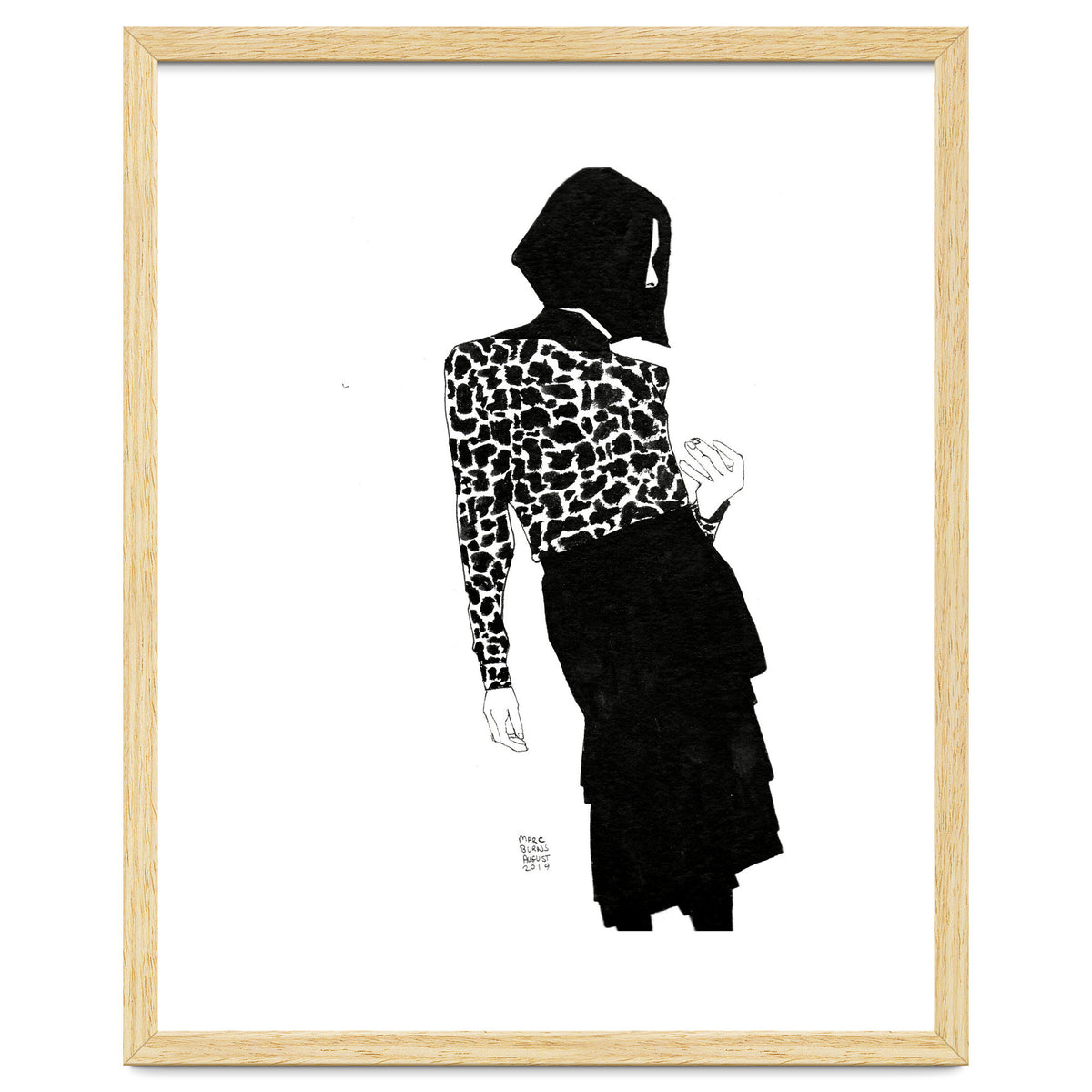 Untitled #39 - Woman in animal print