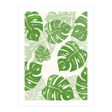 Linocut Monstera  (Print Only) thumbnail