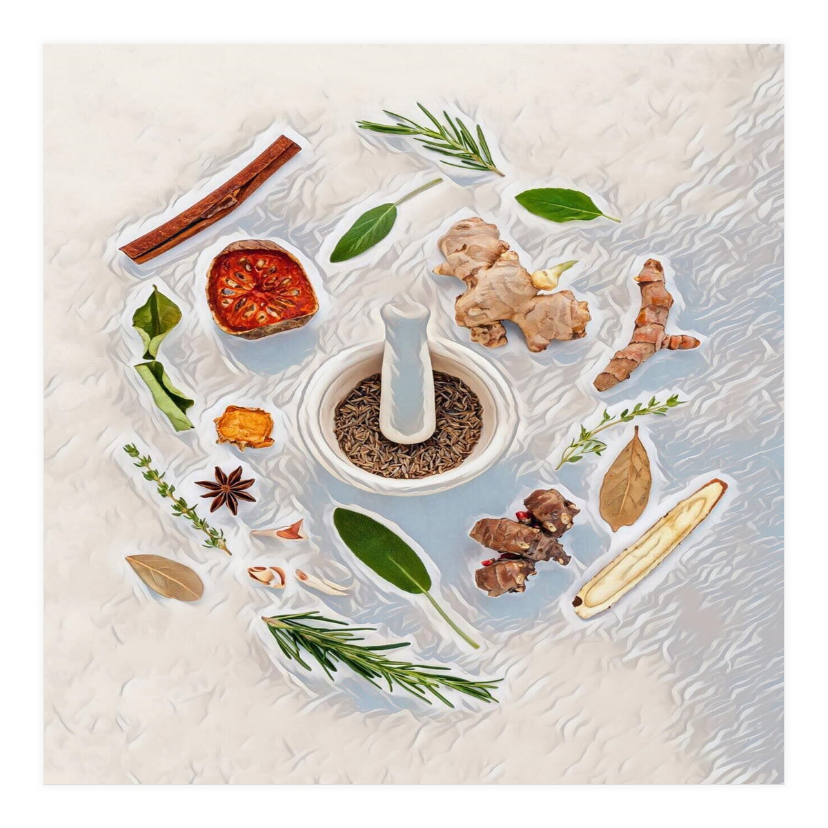 Healthy ingredients  (Print Only)