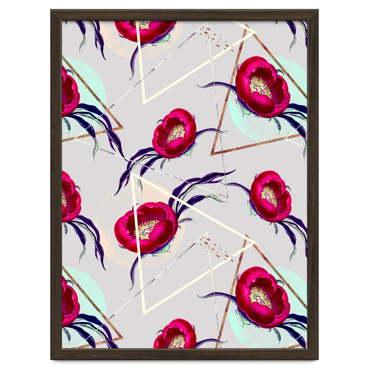 Flowery blooming with geometric II