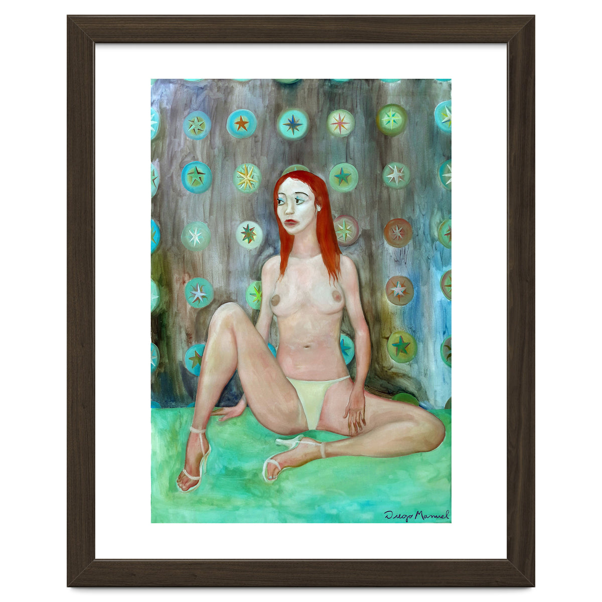 Retrato Con Estrellas