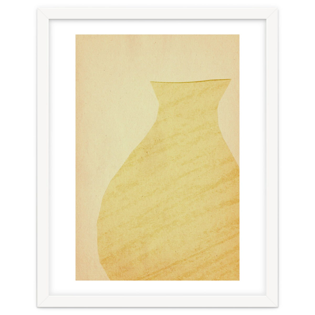 Minimalist pastel vase