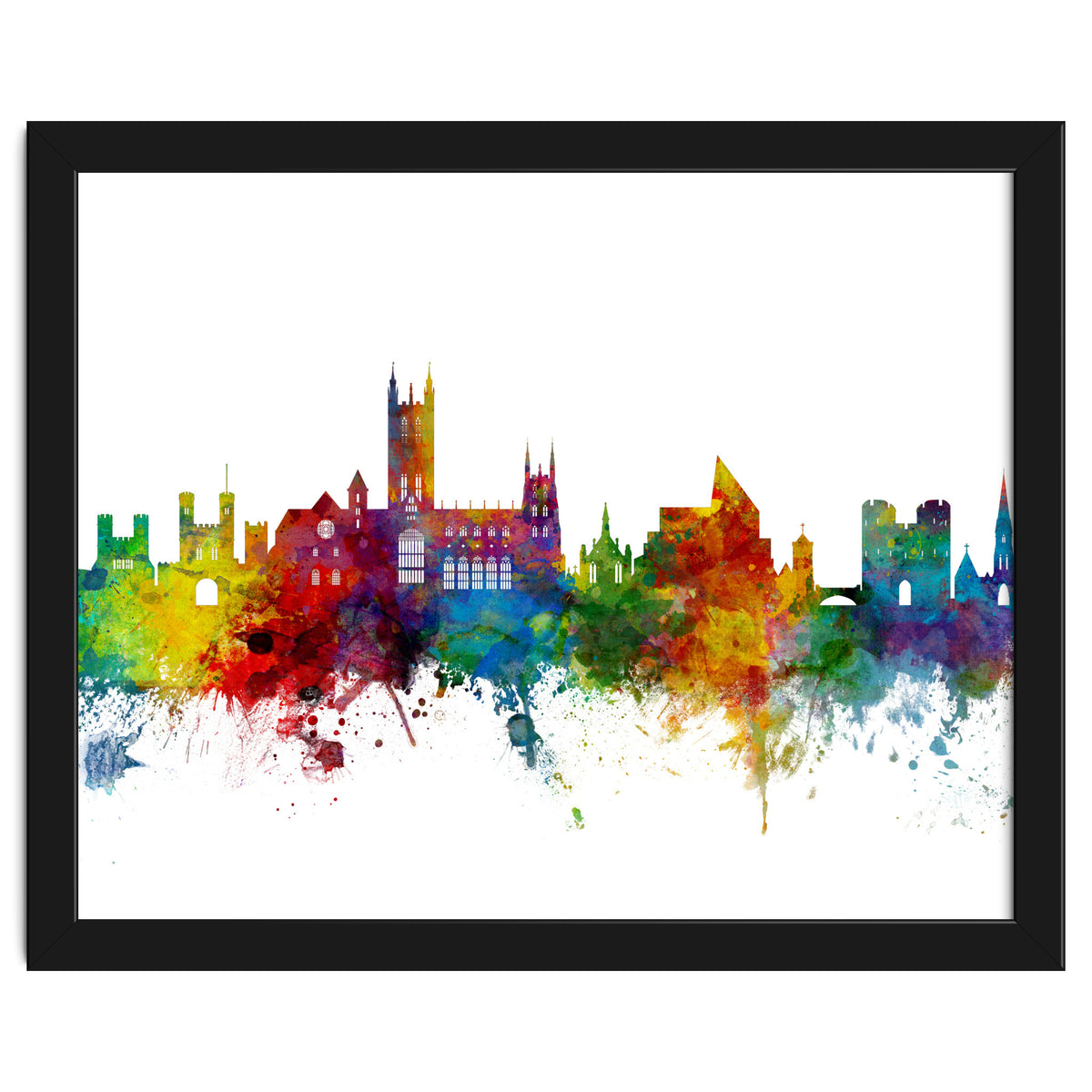 Canterbury England Skyline