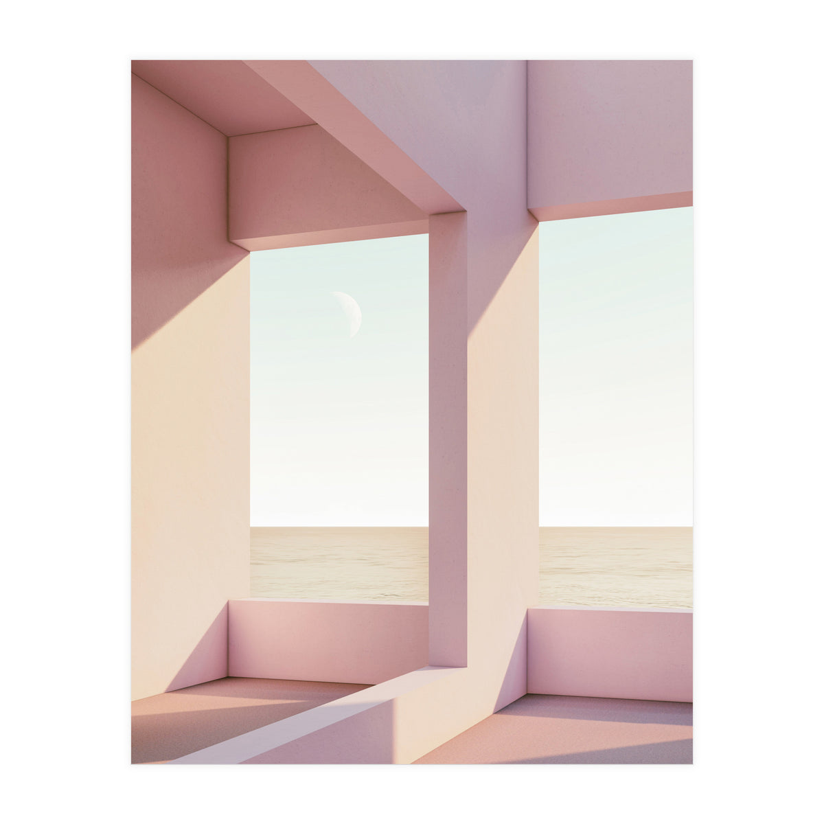 MOON IN THE WINDOW (Print Only)