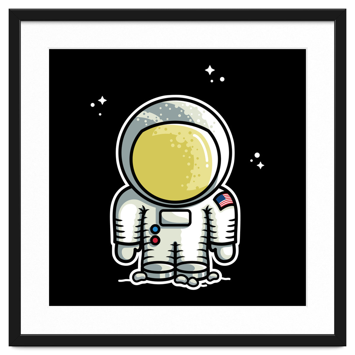 Cute Space Astronaut