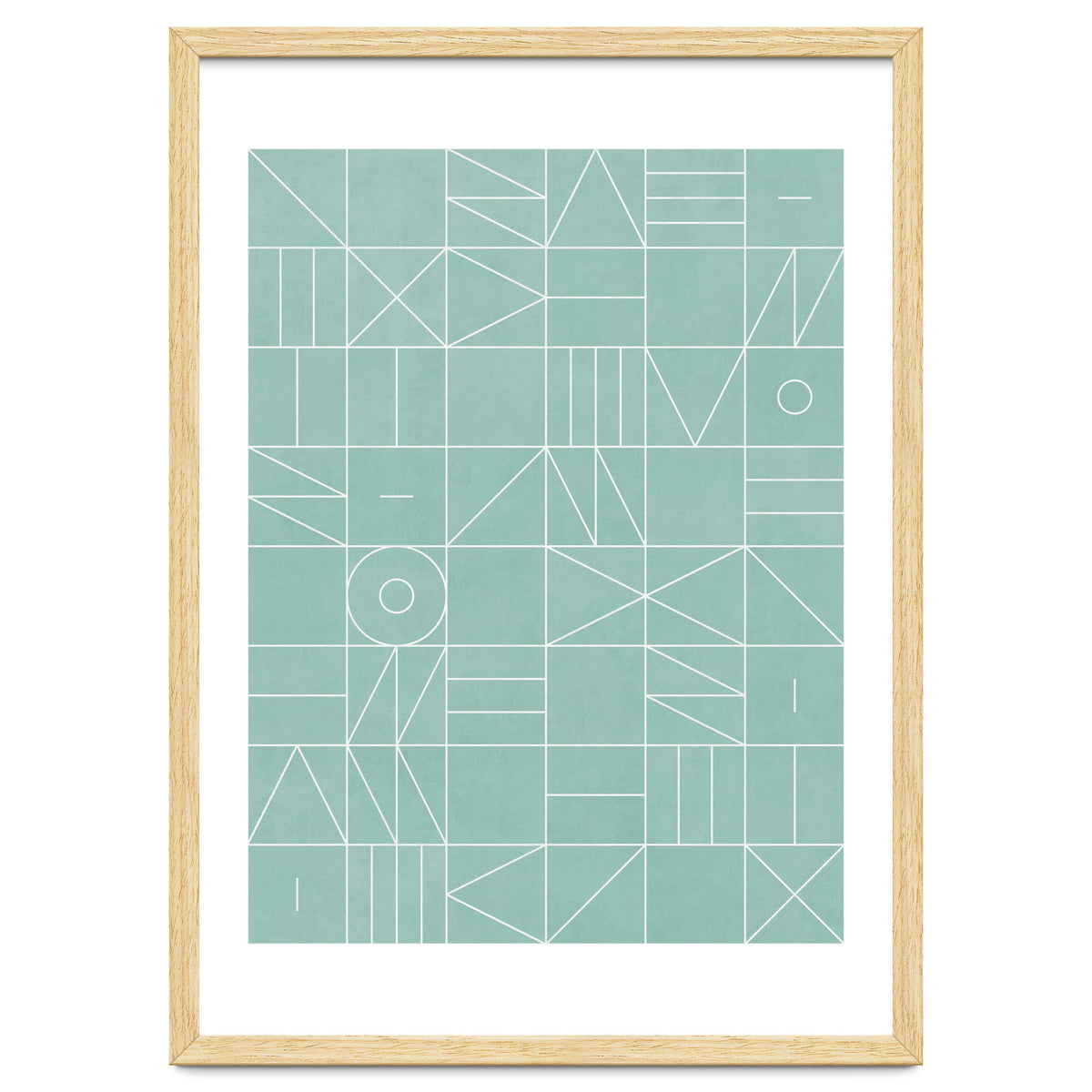 My Favorite Geometric Patterns No.7 - Light Blue