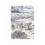 Clouds And Cattles (Print Only) thumbnail