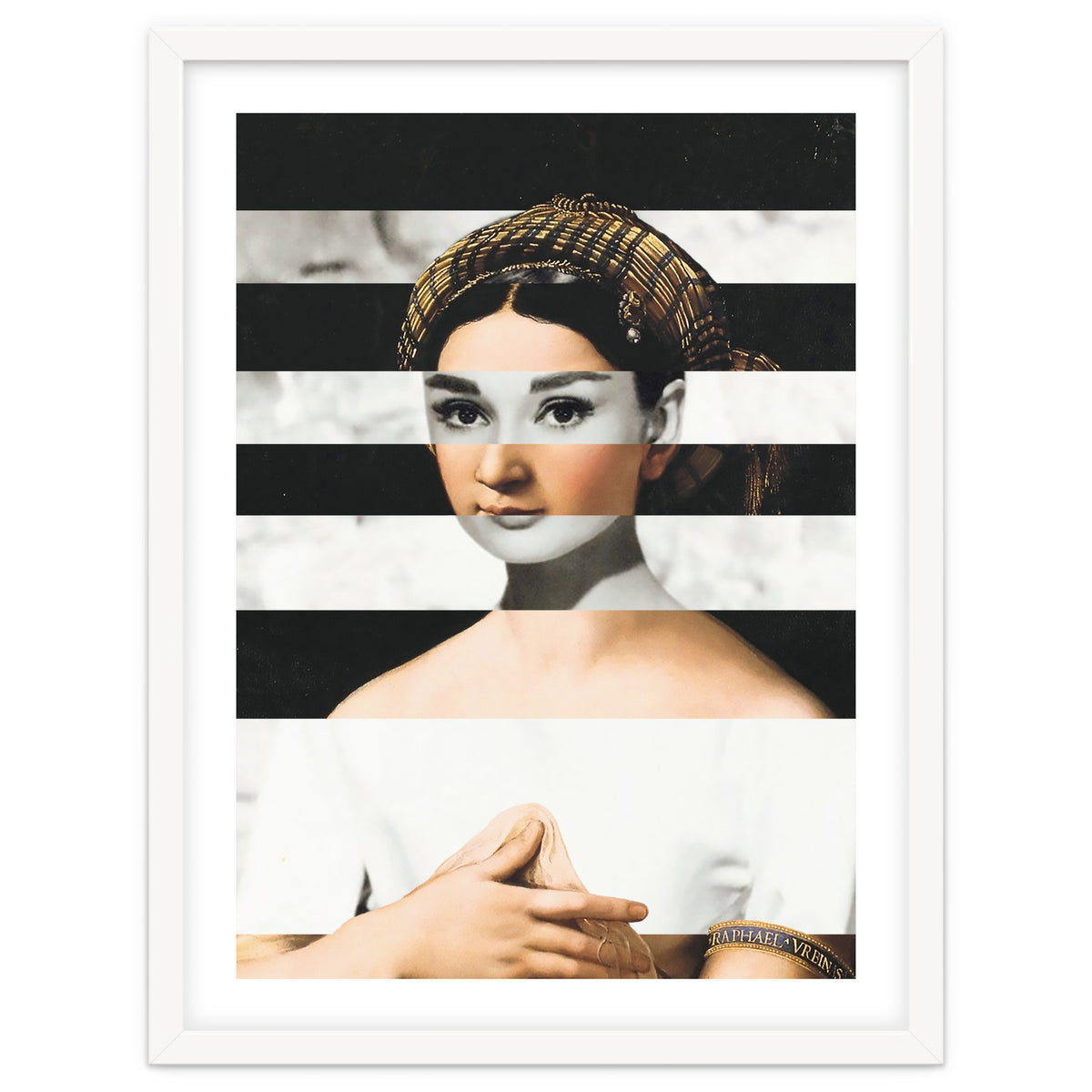 Raphael's La Fornarina & Audrey Hepburn