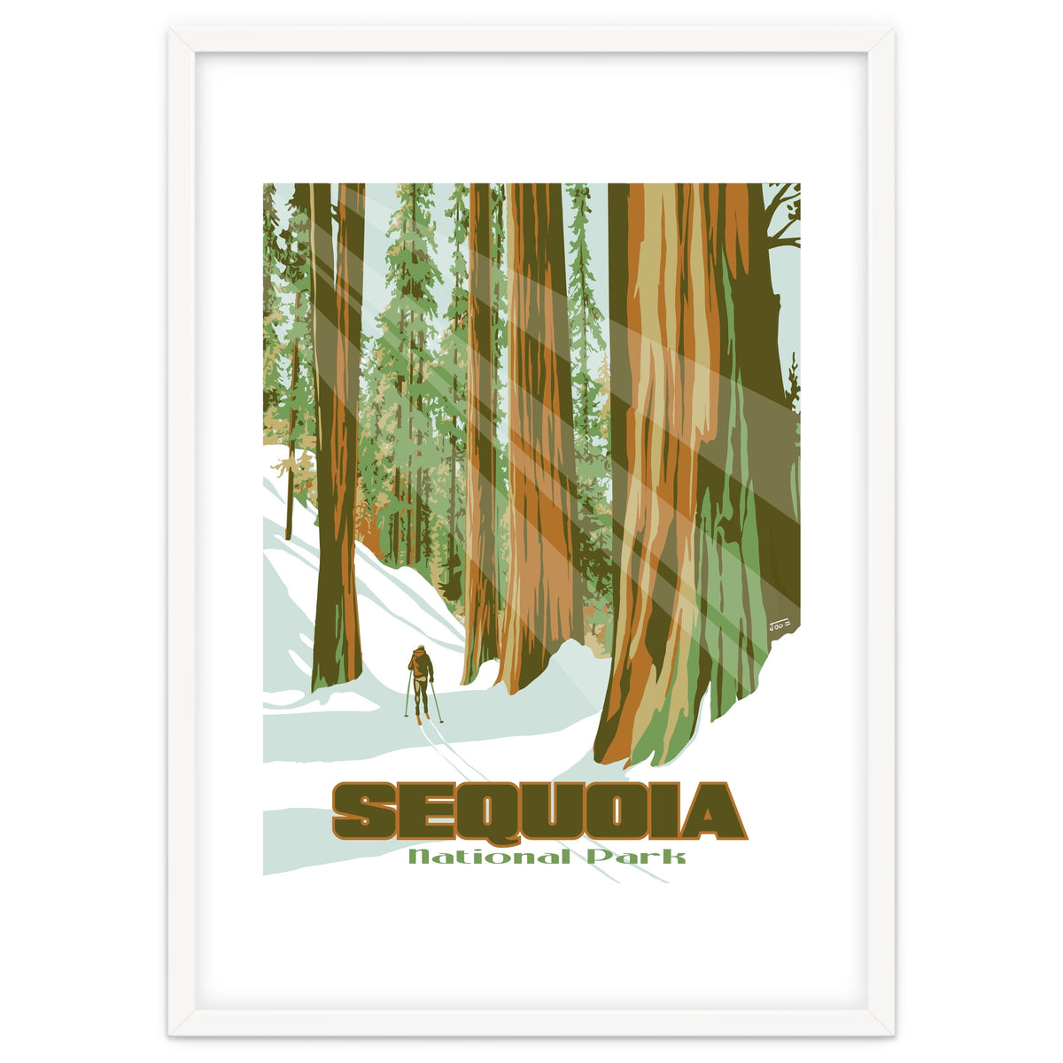 Sequoia National Park Poster