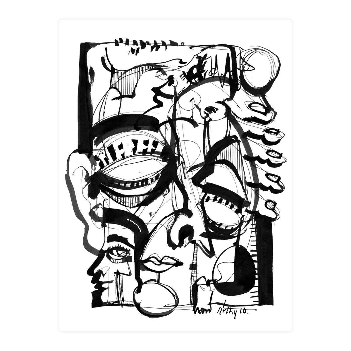 Weird Sensation - b&w (Print Only)