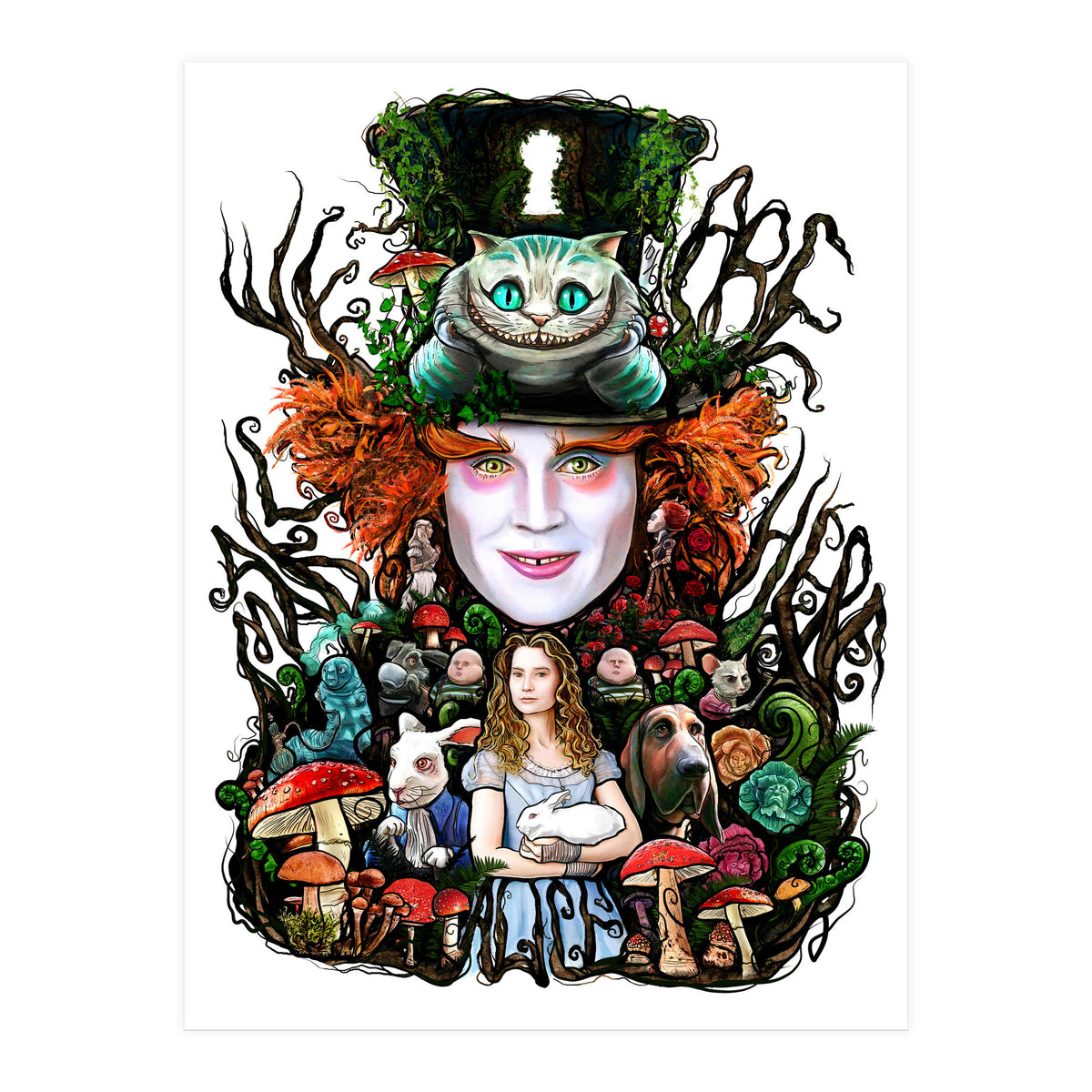 We Are All Mad Here (Print Only)