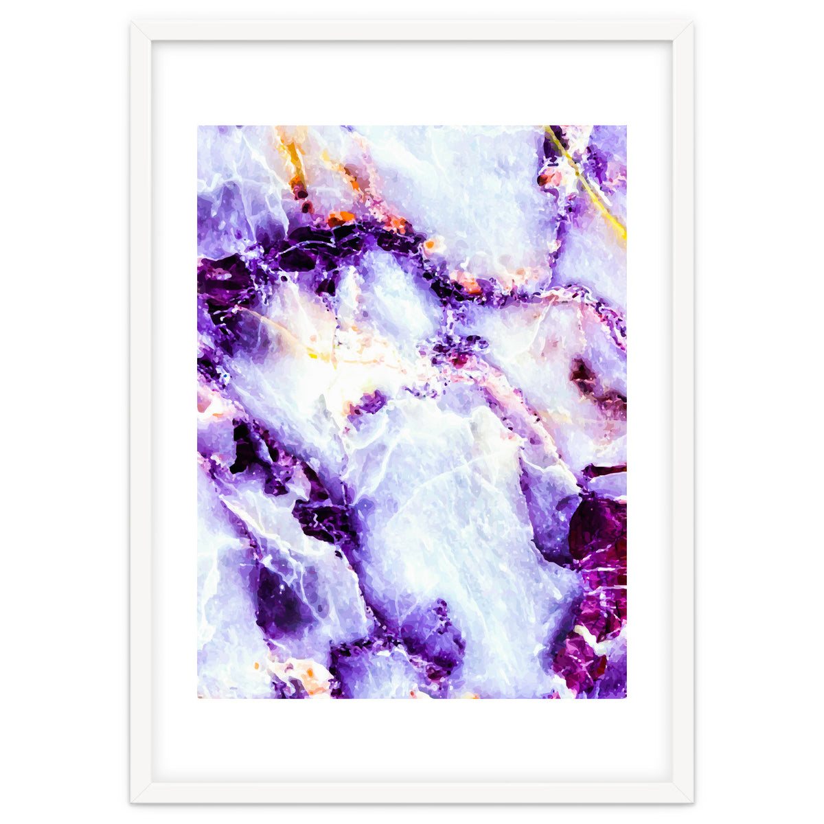 Purple marbling I