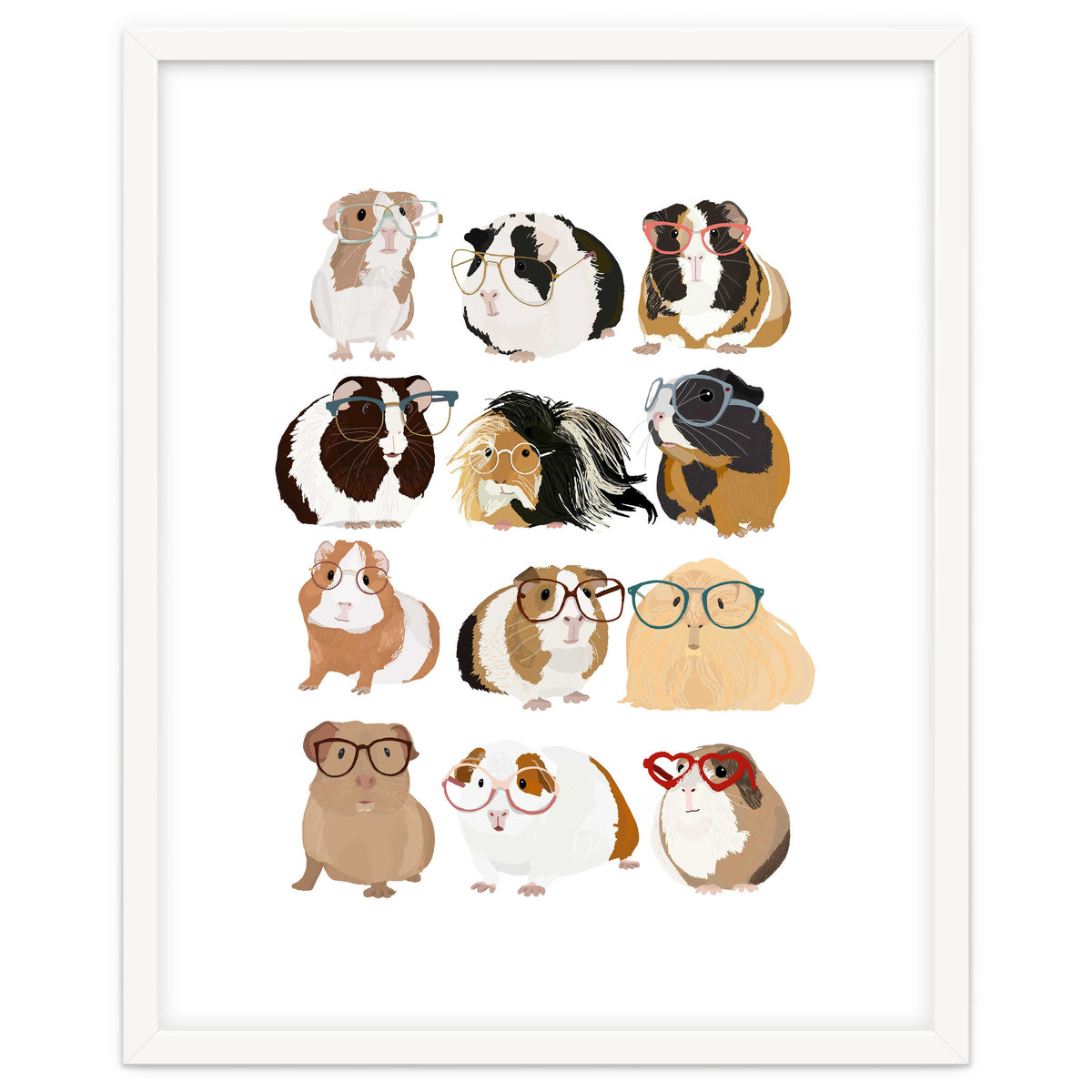 Guinea Pigs in Glasses