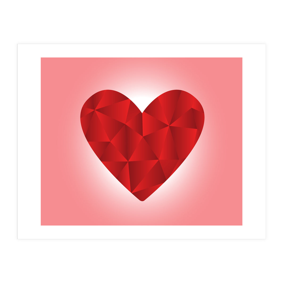 Heart Shaped Art (Print Only)