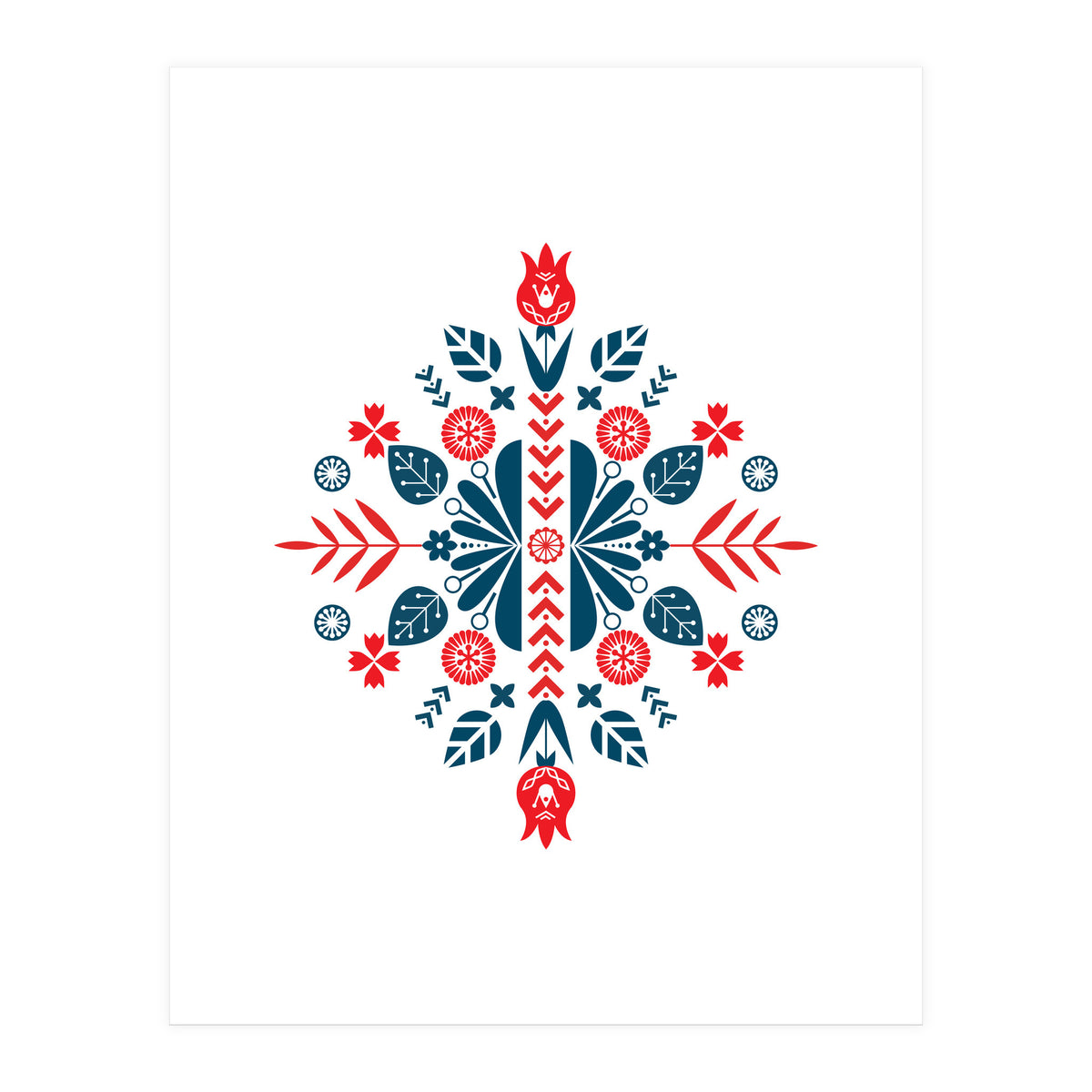 Scandinavian Folk Patterns  (Print Only)