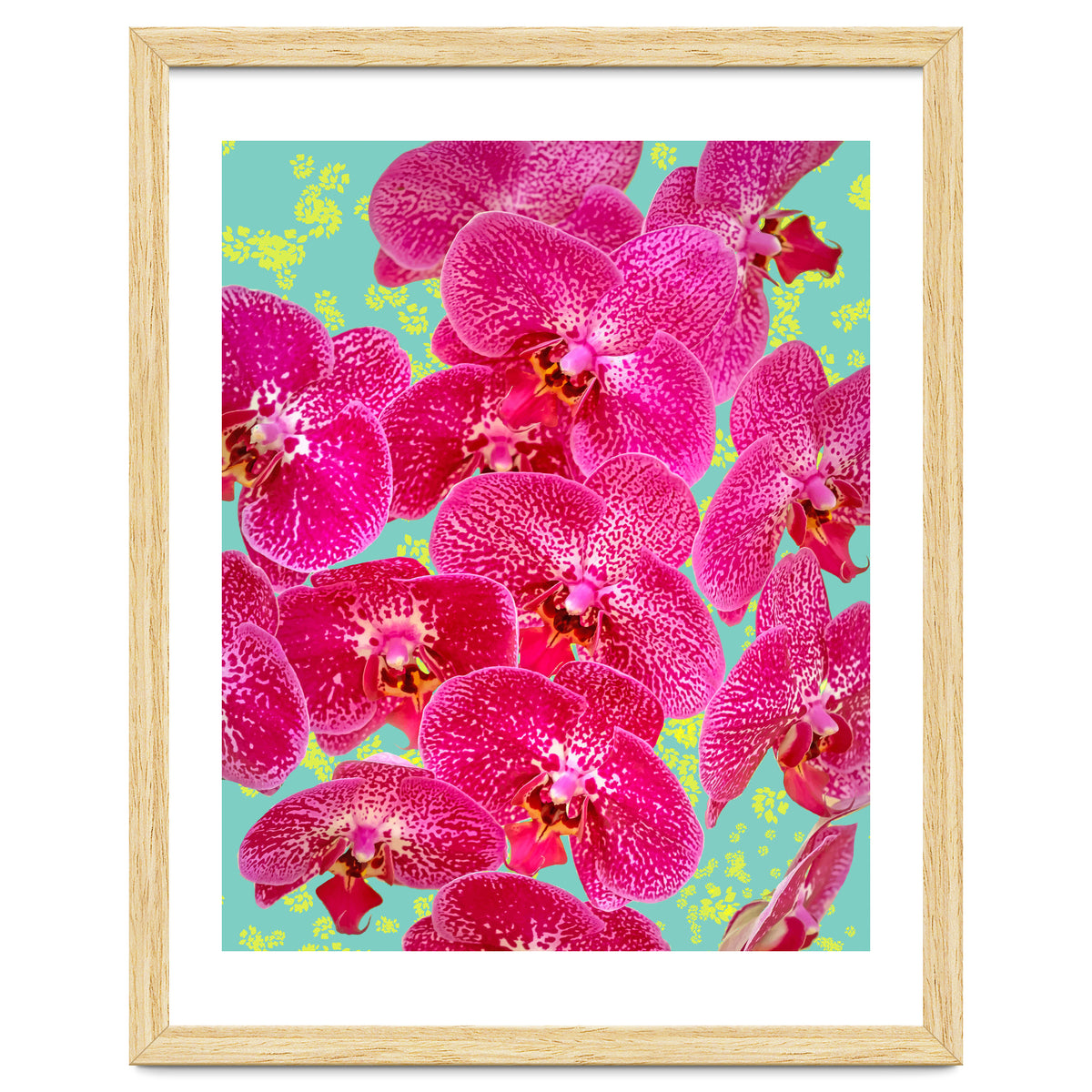 Finding My Way Back To Myself, Botanical Nature Plants Floral, Flowers Garden Colorful Boho Painting Summer Blossom