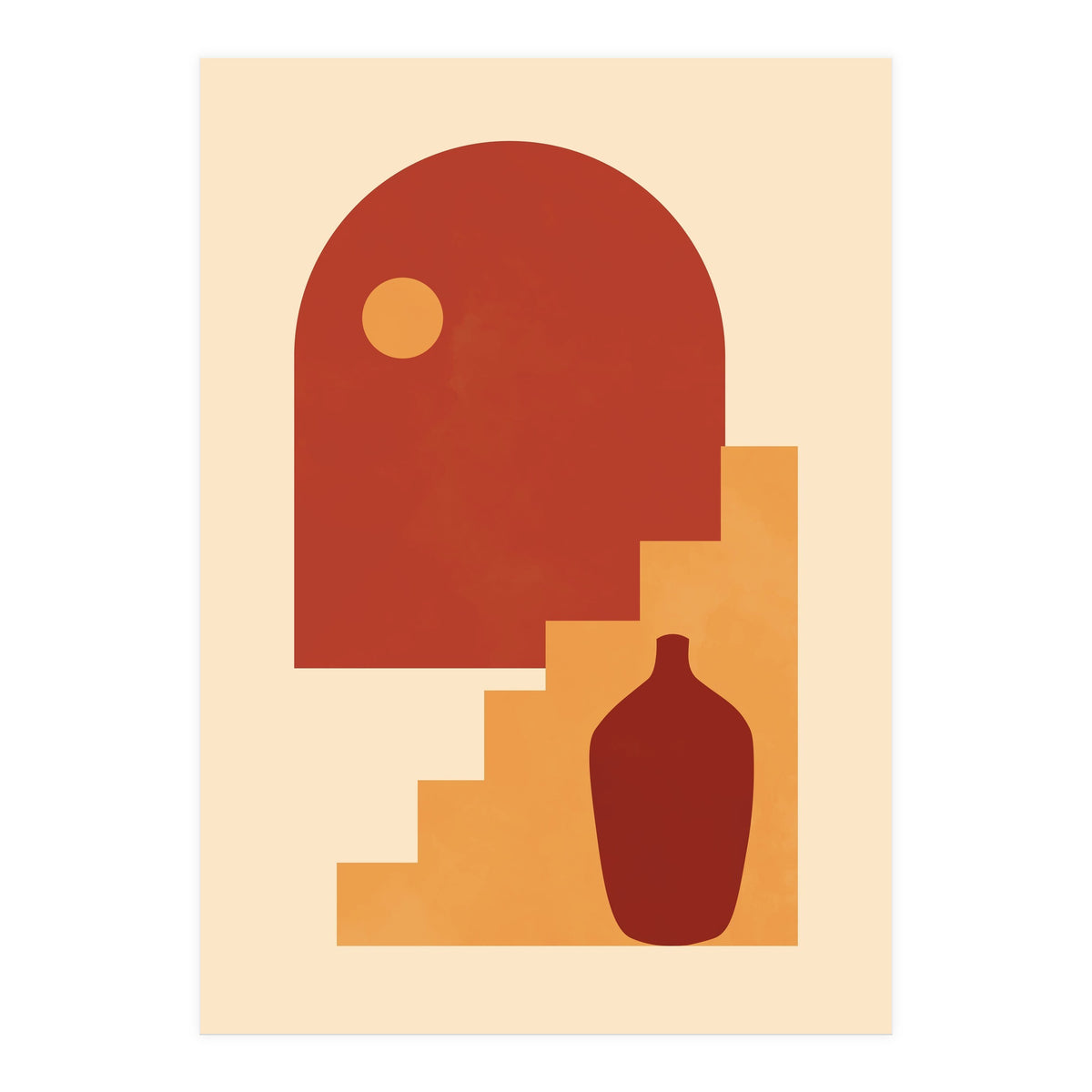 Geometric Print Mid Century Modern (Print Only)