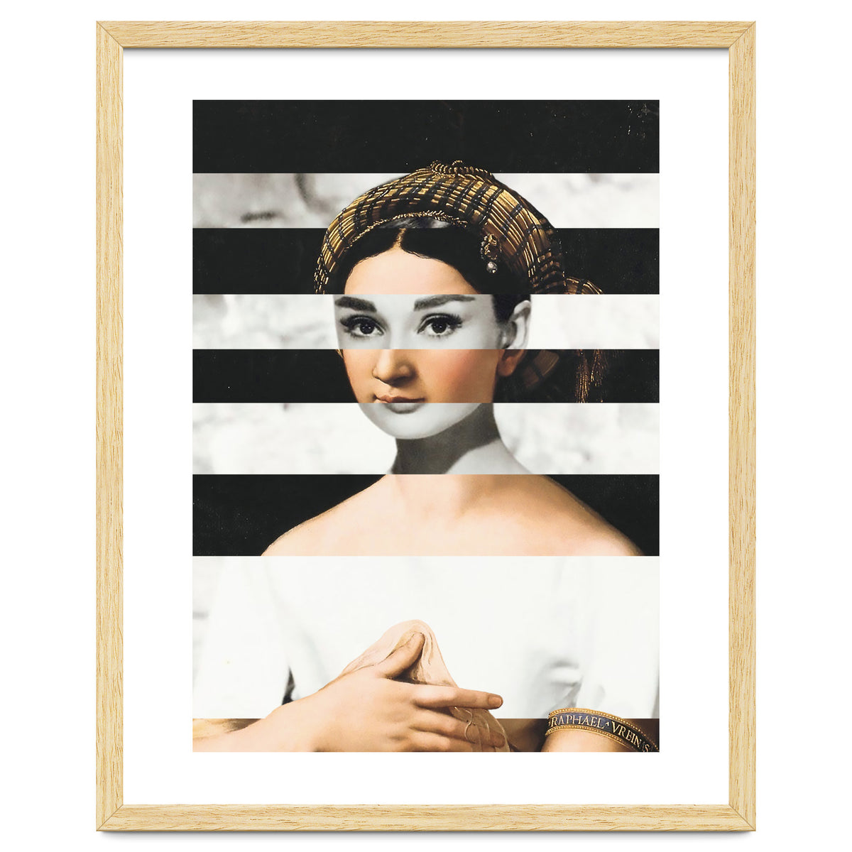 Raphael's La Fornarina & Audrey Hepburn