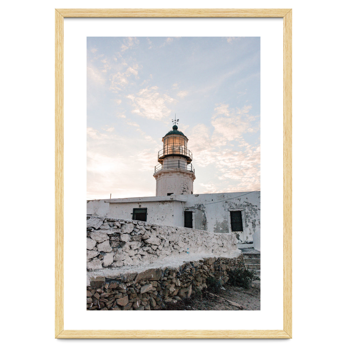 Armenistis Lighthouse Portrait