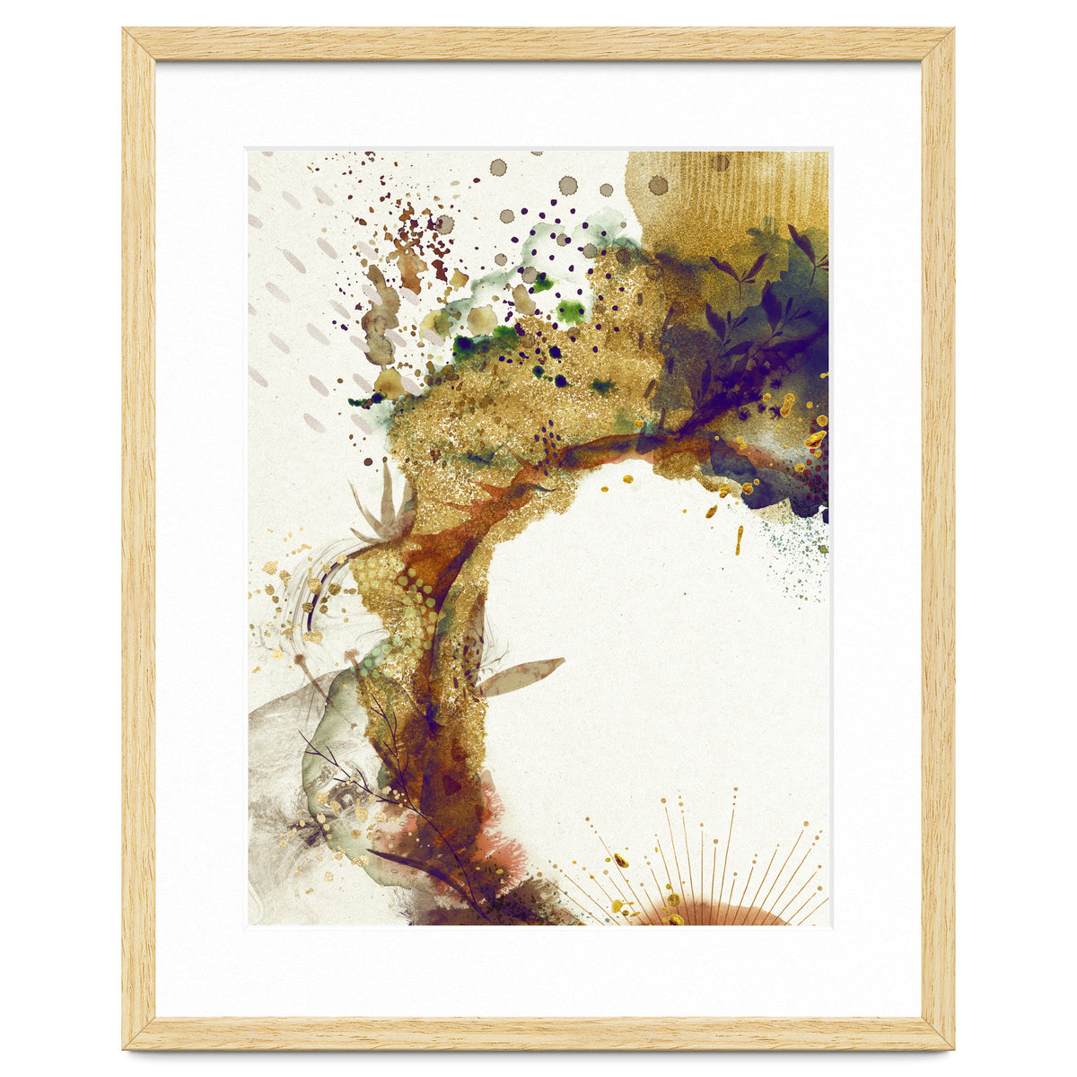 Abstract Floral - Autumn Winds