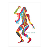 Dance Girl B 40  (Print Only) thumbnail