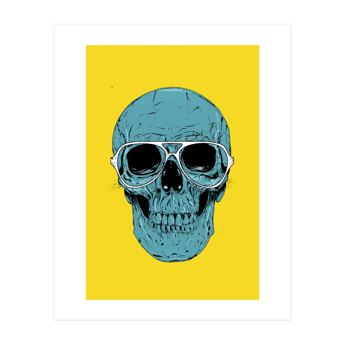 Blue Skull (Print Only)