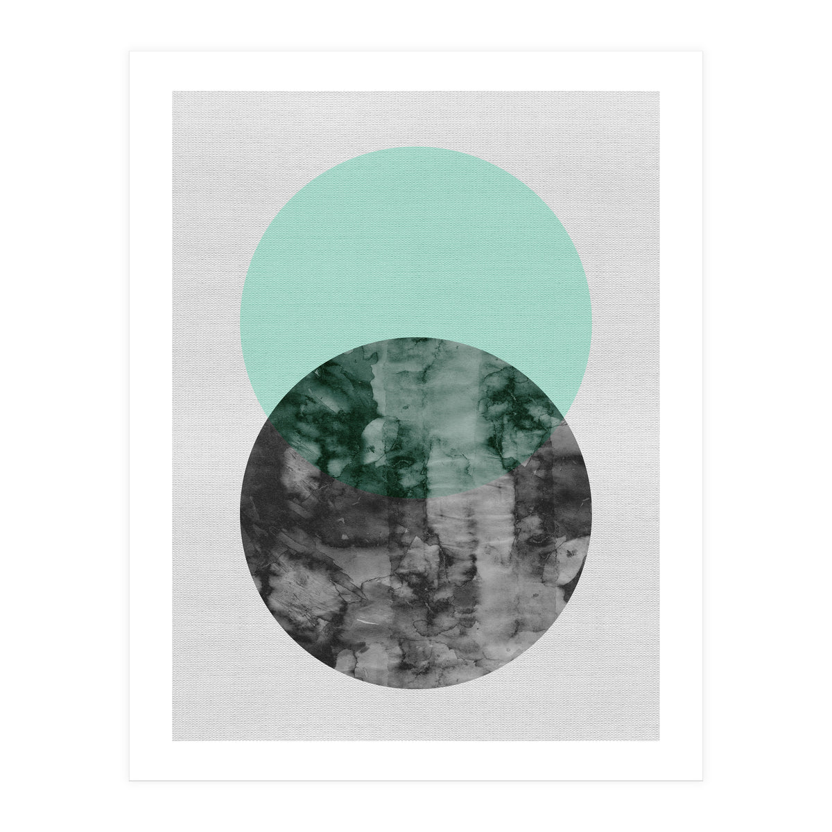 Geometric Watercolor V (Print Only)