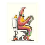 Starfish on the Toilet (Print Only) thumbnail
