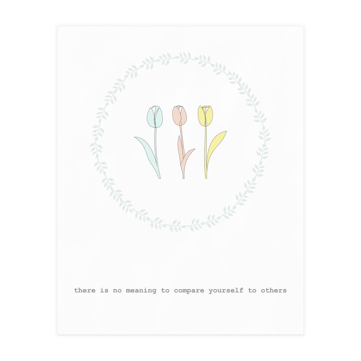 Tulip Flowers   (Print Only)