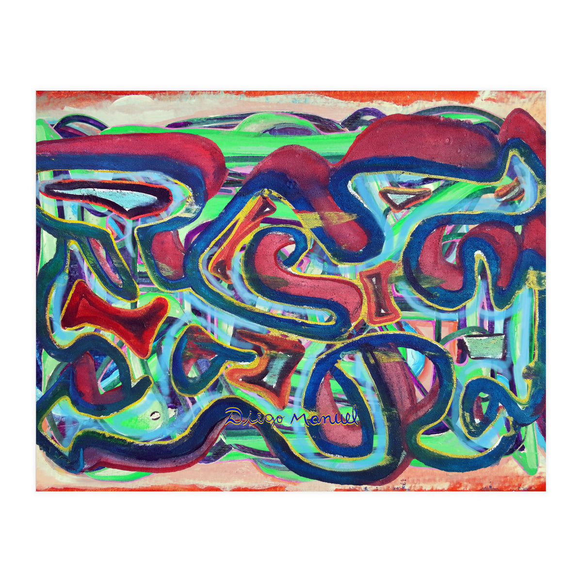 Graffiti Digital 2022 911 (Print Only)