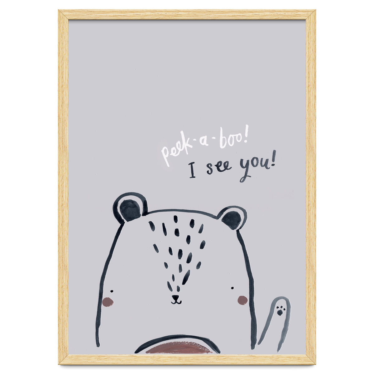 Peek A Boo Bear