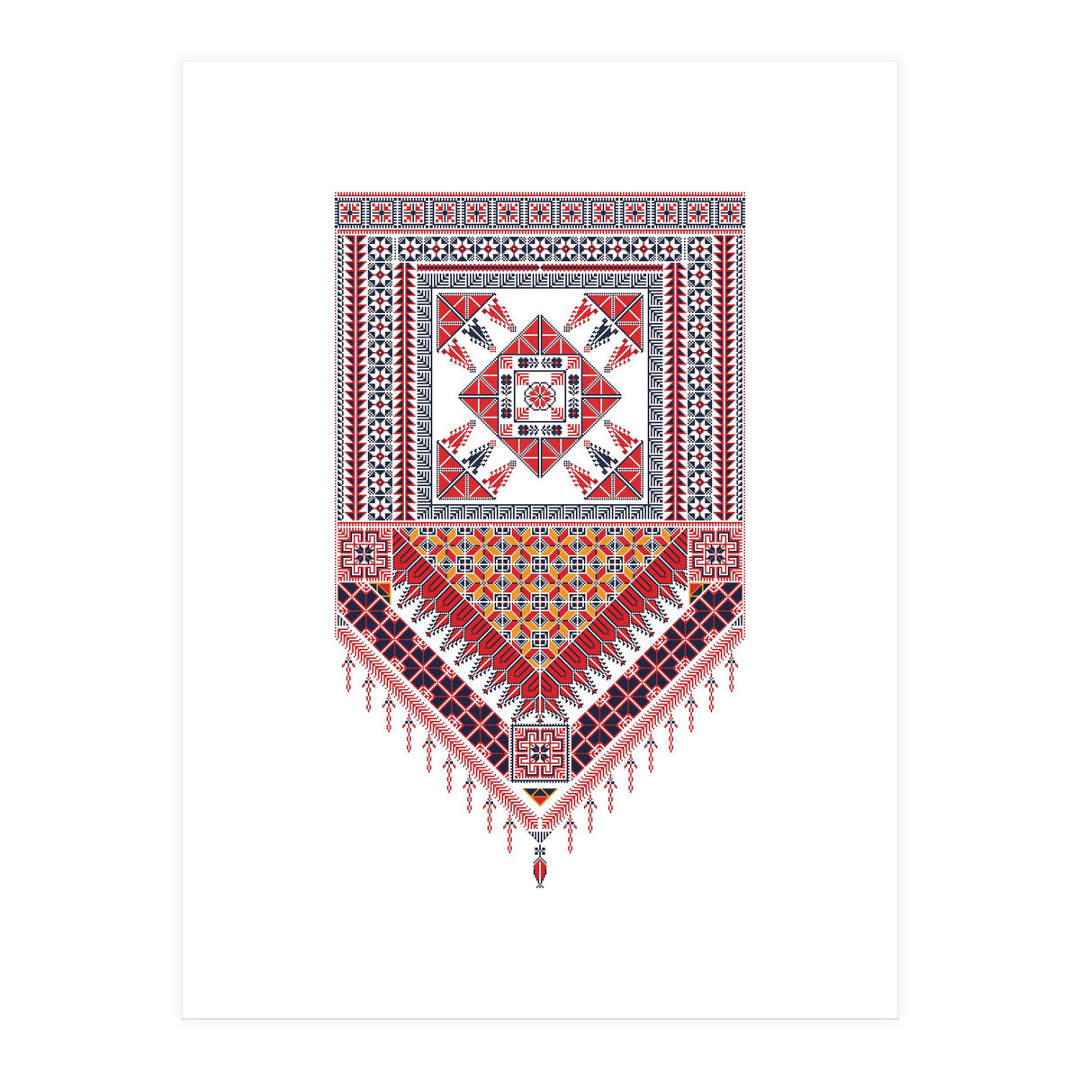 Tatreez Ornament 21 (Print Only)