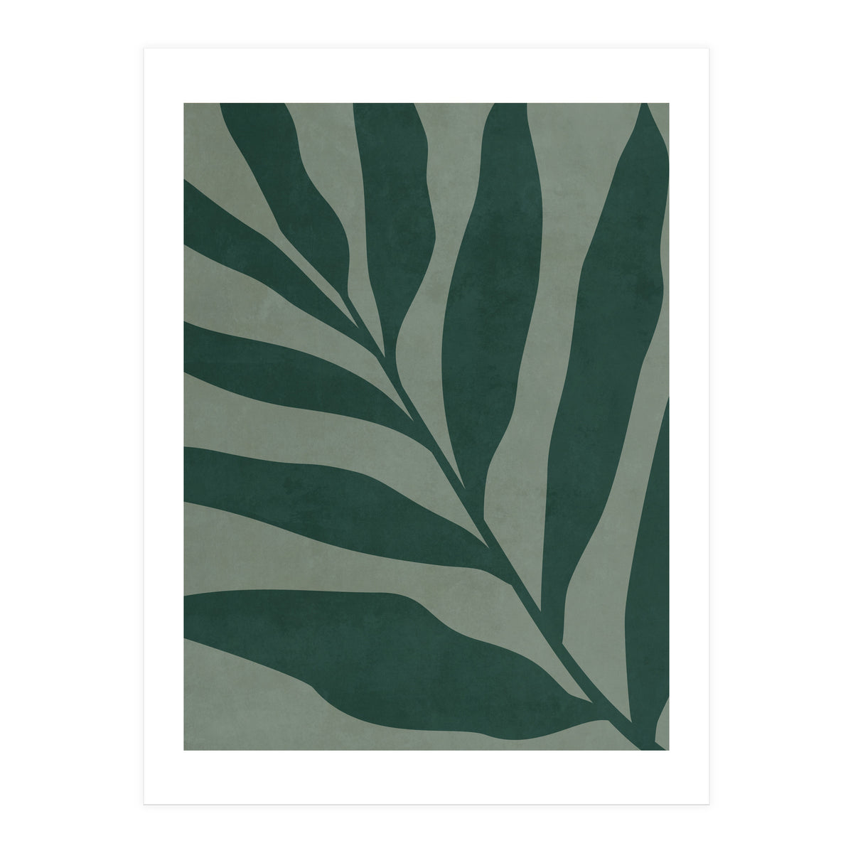 MINIMALIST ART - LEAF 01G (Print Only)