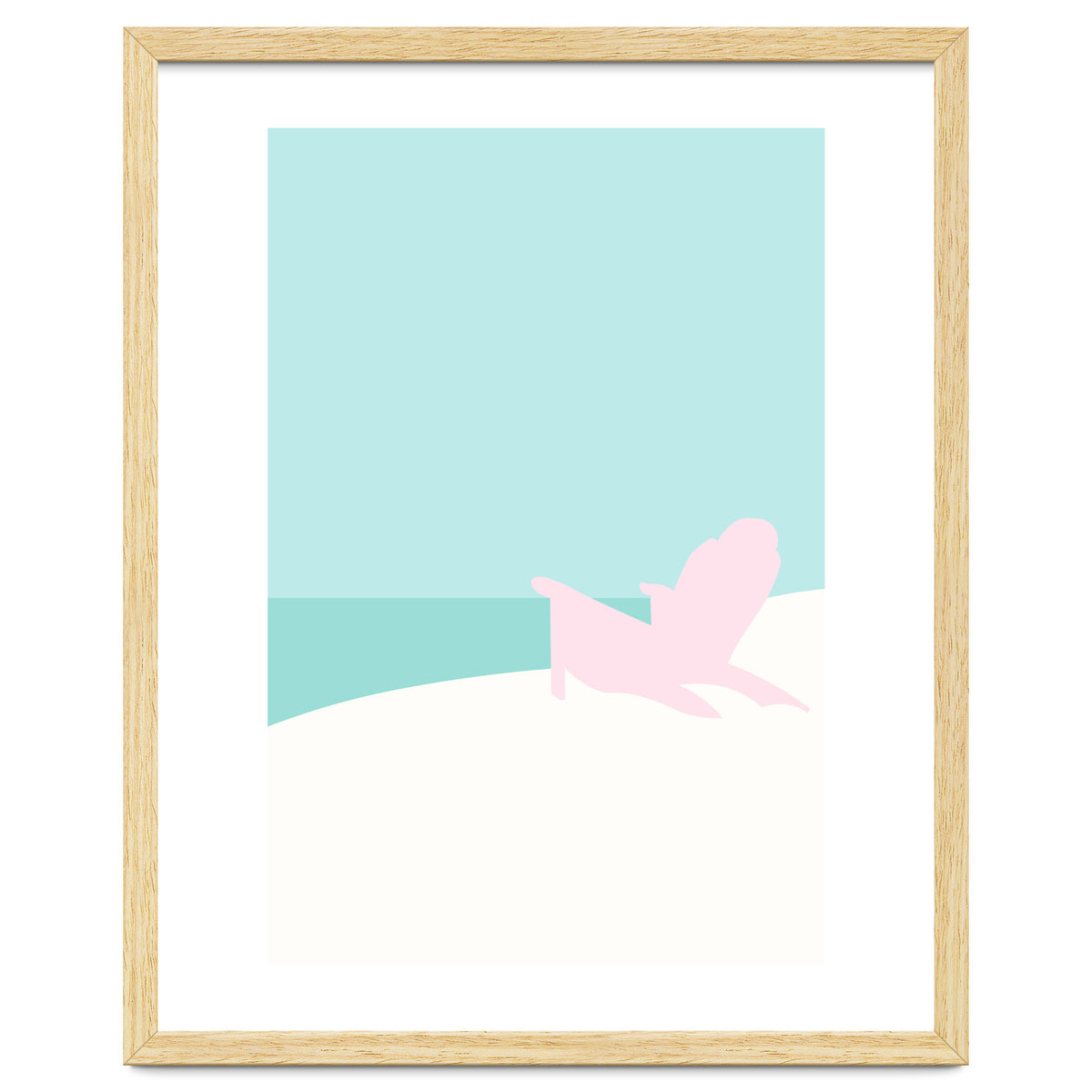 Minimal Beach Chair - Turquoise Coast