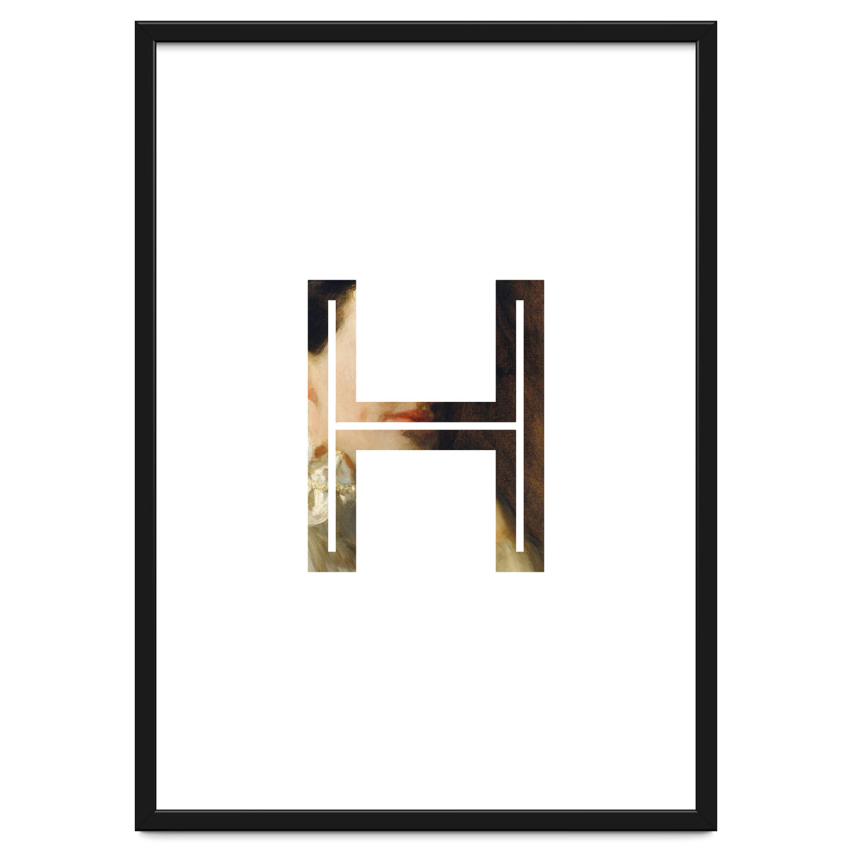 Letter H - (Impress)