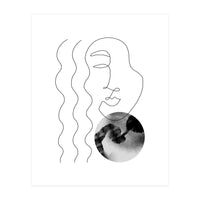 Circle and woman (Print Only)