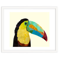 Toucan Bird Low Poly Art