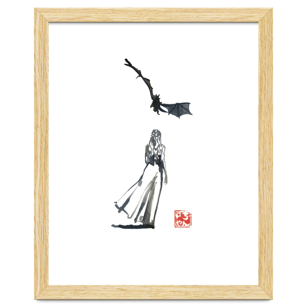 daenerys targaryen and the dragon