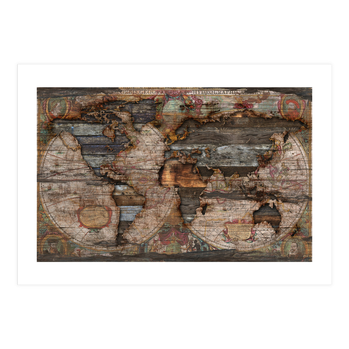 Reclaimed Map (Print Only)