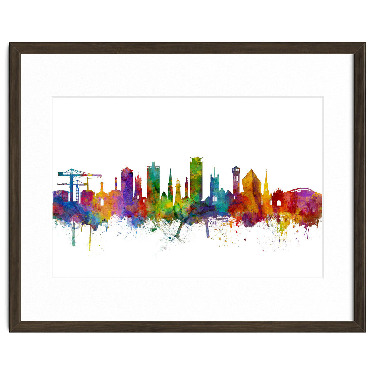 Plymouth England Skyline