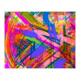 Pink And Blue In Traces (Print Only) thumbnail