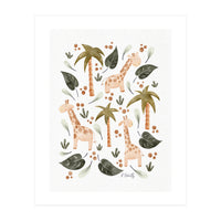 Jungle Giraffes (Print Only)