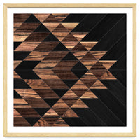 Urban Tribal Pattern No.11 - Aztec - Wood