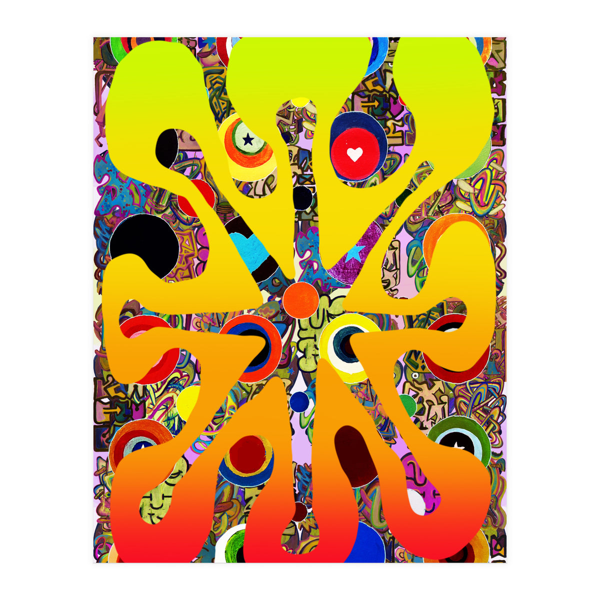 Fuego Y Graffiti 86 (Print Only)